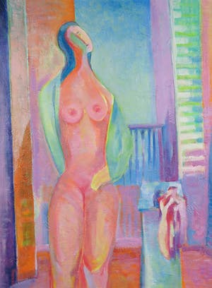 Joe Wols - Acryl op doek, Naakt - ingelijst kopen? Bied vanaf 100!