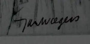 Jan Wiegers - Ets: Portret van H.N Werkman en J van Zweden kopen? Bied vanaf 95!