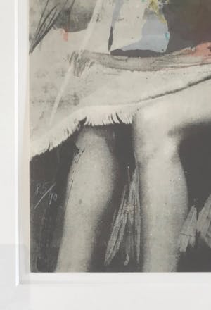 Miguel Ybanez - Gesigneerde Collage uit 1983 - 85/90 - Modern ingelijst kopen? Bied vanaf 65!