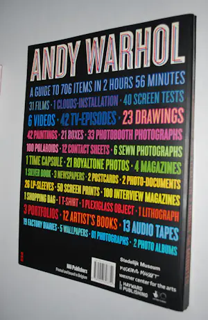 Andy Warhol - 3 boeken Pop-Art kopen? Bied vanaf 50!