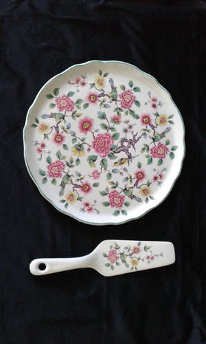 James Kent - Porselein Display/Tray en taartschep kopen? Bied vanaf 20!