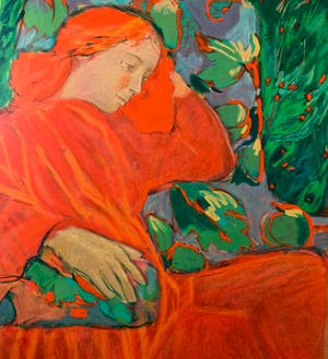 Claudia Steine - Lady in Red II kopen? Bied vanaf 30!