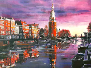 Elva Polyakova - Montelbaanstoren in Amsterdam kopen? Bied vanaf 50!