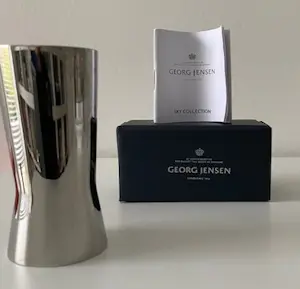 Georg Jensen - Georg Jensen Denmark Sky collection maatbeker (jigger) kopen? Bied vanaf 45!