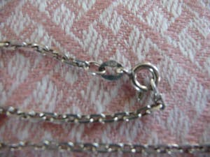 zilveren (gemerkt 835) ketting / collier, hanger in vorm steenbok kopen? Bied vanaf 35!