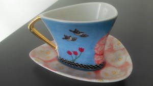 Ada Breedveld - espressokopje 'Tea time' kopen? Bied vanaf 17!
