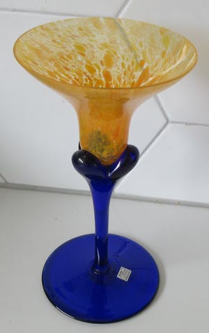 Glass Atelier Morava - Kunst glazen kandelaar ontwerp Jiri Vosmik kopen? Bied vanaf 10!