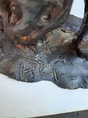 Karel Gomes - Hurkende vrouw kopen? Bied vanaf 550!