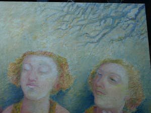 An Beerman - Olieverf op linnen , Zonnen – 100 x 115 cm - 2007 kopen? Bied vanaf 1!