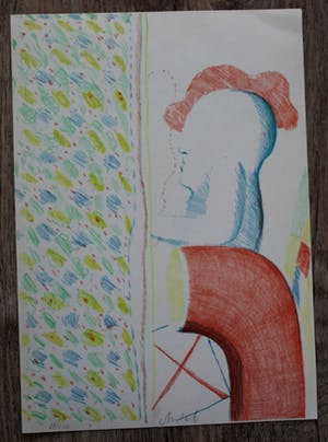 Horst Antes - litho: Dreiundsechzig offsets kopen? Bied vanaf 995!