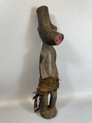 Fang - Old African statue from the Fang - Gabon. kopen? Bied vanaf 45!