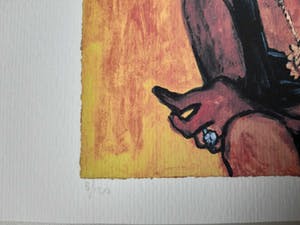 Peter Klashorst - Portret van een dame kopen? Bied vanaf 1!