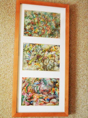 Carla Schot - Olieverfschilderij - Figuren [6-10-27] kopen? Bied vanaf 60!