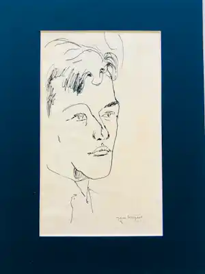 Jan Wiegers - portret van een jongen verkauft für € 75!