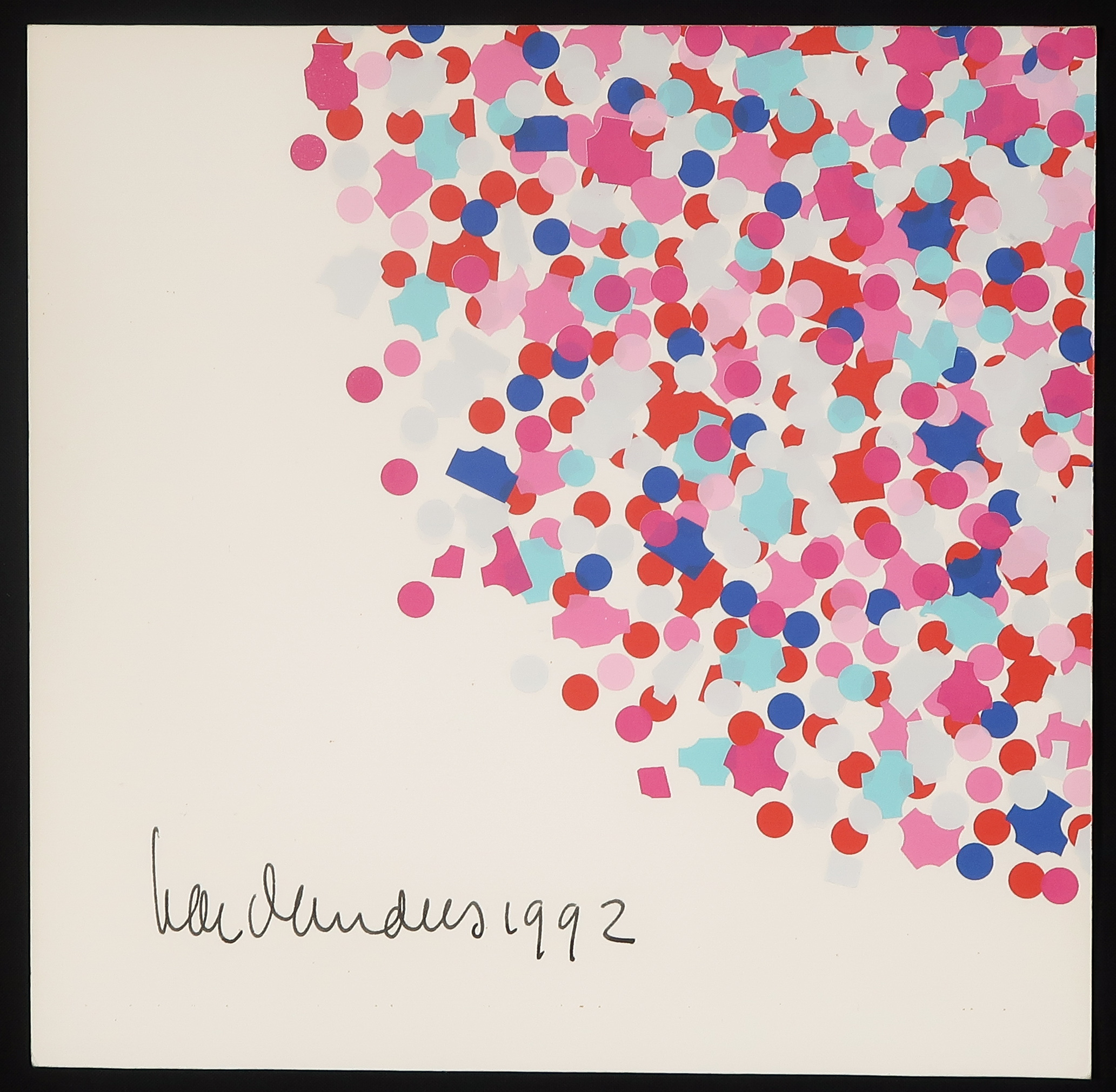 Har Sanders - Zeefdruk, Confetti kopen? Bied vanaf 35!