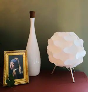 Jacob Eiler Bang - Opaline Fles met teak dop - voor Kastrup kopen? Bied vanaf 85!