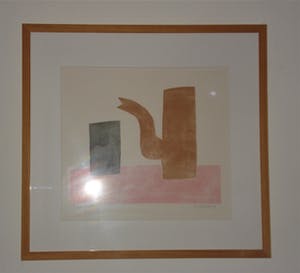 Klaas Gubbels - Kan/zwarte beker (mooi gelijst!) kopen? Bied vanaf 350!