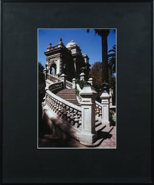 Paul Huf - Foto, Santiago de Chile, Santa Lucia - Ingelijst kopen? Bied vanaf 1!