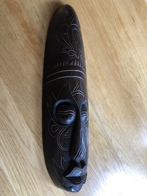 Niet of onleesbaar gesigneerd - Artisanaal masker uit Bali, Indonesië kopen? Bied vanaf 1!