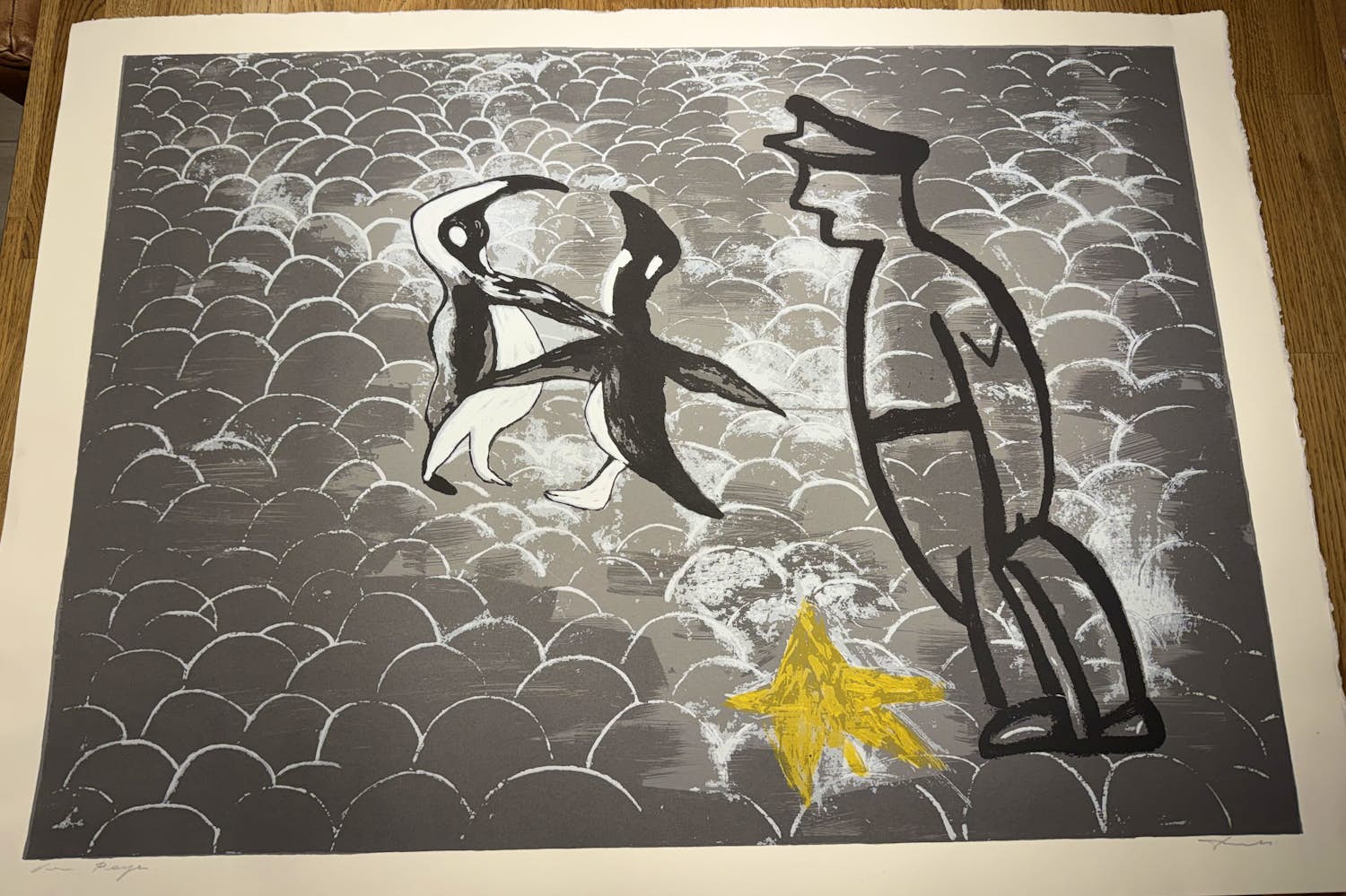 Fred Bervoets - Policeman with penguins kopen? Bied vanaf 150!