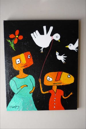 Louis Lambry - " My mother and my Birds" kopen? Bied vanaf 30!