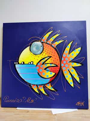 Joyce van Oorschot - Punaises? Moi? verkocht voor € 500!