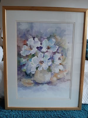 Ricky Damen-Vereijken - Stilleven met bloemen kopen? Bied vanaf 195!