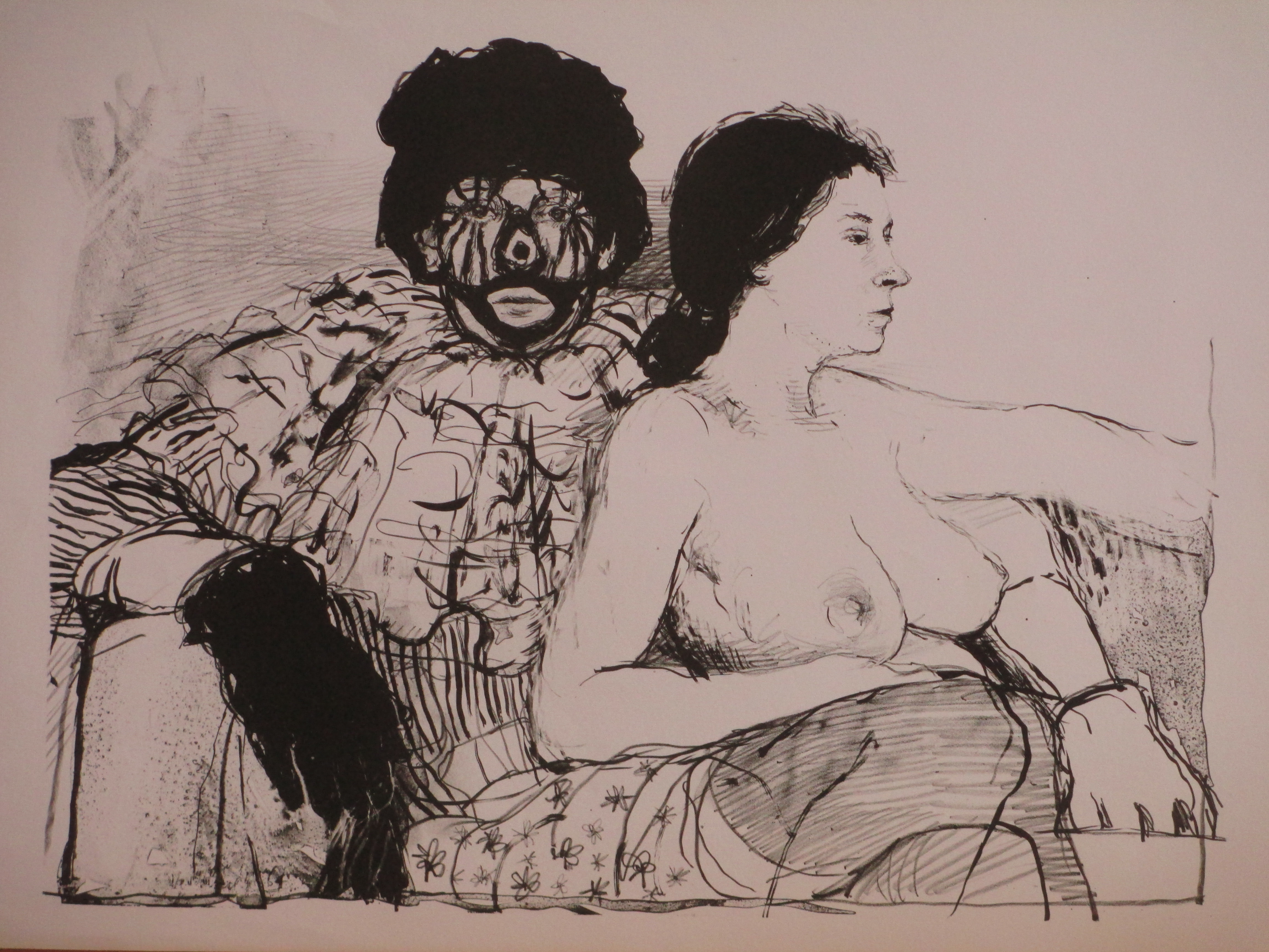 Aat Veldhoen - De Clown en Het Naakt - Rotaprint kopen? Bied vanaf 70!