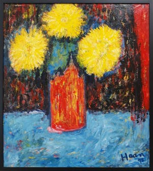 Pieter Haan - Stilleven met bloemen kopen? Bied vanaf 145!