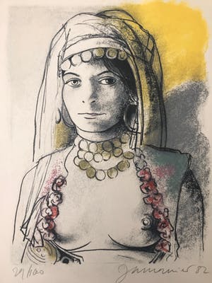 Jan Vanriet - Meerkleurige litho - 29/100 - 1982 - Gesigneerd kopen? Bied vanaf 35!