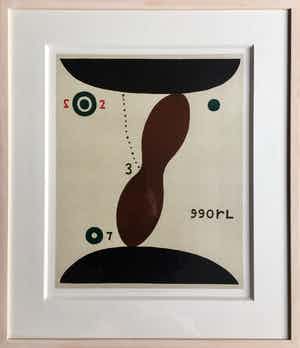 Reinier Lucassen - zonder titel- oplage III-VI- ingelijst. verkocht voor € 185!