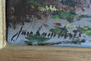 Niet of onleesbaar gesigneerd - Olieverf op doek, Hollands landschap met lucht en water - gesigneerd & ingelijst kopen? Bied vanaf 10!