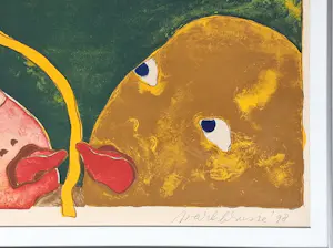 Mark Brusse - Twee hoofden en een lotus kopen? Bied vanaf 65!