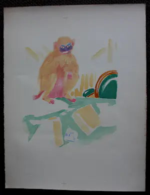 Kees van Dongen - Litho: "La révolte des anges" - 1951 kopen? Bied vanaf 199!