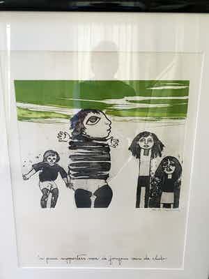 Ans Wortel - 'n paar supporters voor de jongens van de club verkocht voor € 40!