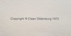 Claes Oldenburg - Lake Union, Seattle, litho kopen? Bied vanaf 325!