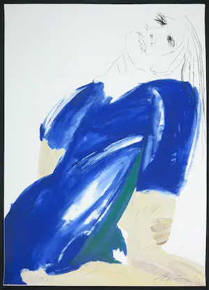 Jacqueline de Jong - Zeefdruk, Zonder titel kopen? Bied vanaf 70!