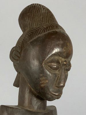 Igbo - 181214 - Large Old Nice Tribal used African Igbo figure - Nigeria kopen? Bied vanaf 145!