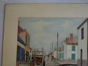 Maurice Utrillo - Kunst-Schoolplaat uit 1975 , Avallon - Stichting Beeldende Vorming Utrecht kopen? Bied vanaf 35!