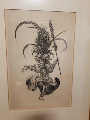 Dick Stolwijk - Ingelijste ets: Peruaanse danser (nette lijst!) kaufen? Bieten Sie von 99!