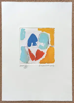 Jan Cremer - Tulipe Francaise, aquatint ets kopen? Bied vanaf 95!