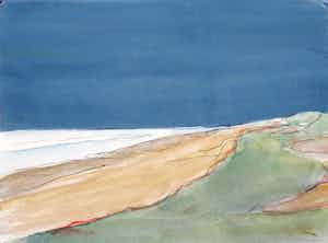 Paul Overhaus - Zeegezicht verkocht voor € 50!