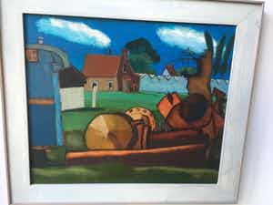 Jan van Spronsen - Langs de Vliet verkocht voor € 650!