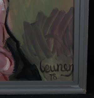 Niet of onleesbaar gesigneerd - Olieverf op doek, Tulp - Ingelijst (Zeer groot) kopen? Bied vanaf 1!