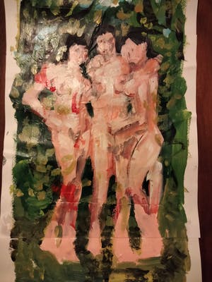 Peter Klashorst - garden of eden kopen? Bied vanaf 69!