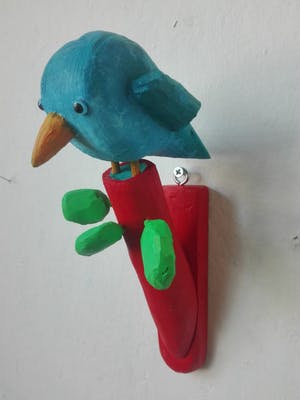 Peter Bastiaanssen - Vogel op tak, zonder titel kopen? Bied vanaf 90!