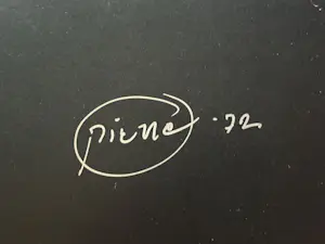 Otto Piene - Lichtbalett 1972 , große Farbserigrafie sign. und datiert kopen? Bied vanaf 700!