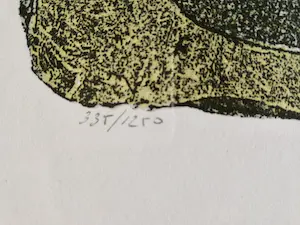 Michel van Overbeeke - Ingelijste ets kopen? Bied vanaf 1!