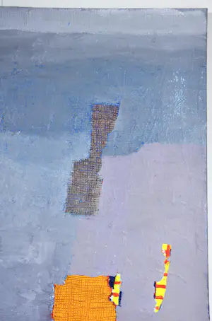 Anna Mes - Gemengde techniek op doek - 150x110 cm kopen? Bied vanaf 150!