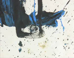 Anton Heyboer - Gouache, Abstracte compositie - Ingelijst (Groot) kopen? Bied vanaf 250!